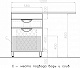 Style Line Мебель для ванной Жасмин 120 Люкс PLUS R (1 ящик) – картинка-16